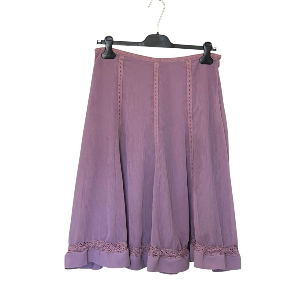 Apostrophe Lilac Midi A-Line Skirt